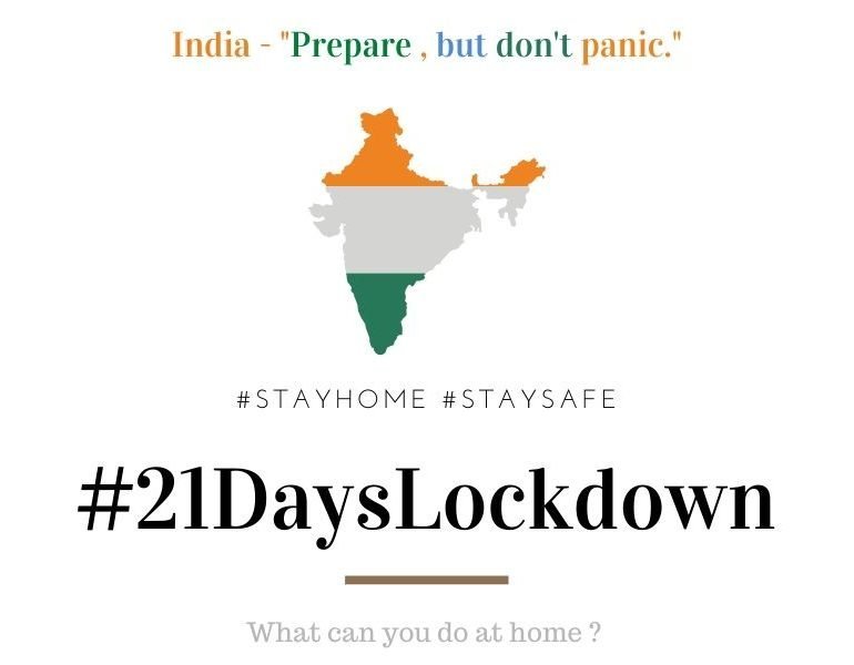 INDIA lockdown 21days