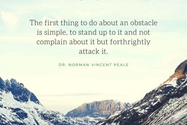 Norman Vincent Peale Quote